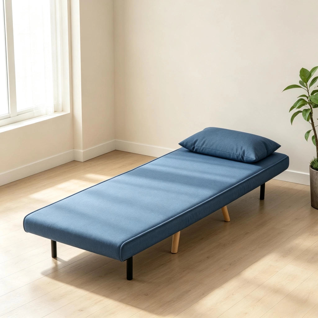 POLTRONA LETTO Convertibile 72x75x85 cm Blu