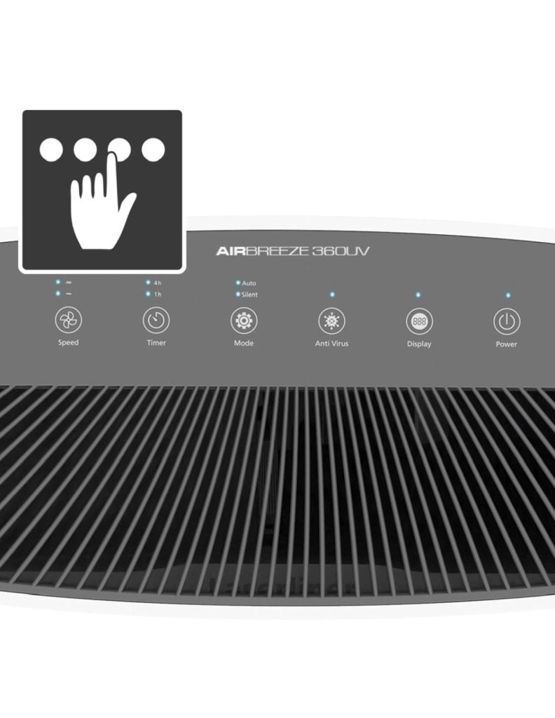 Purificatore d'aria LASERLINER 085.360A - AirBreeze 360 (80 m²)