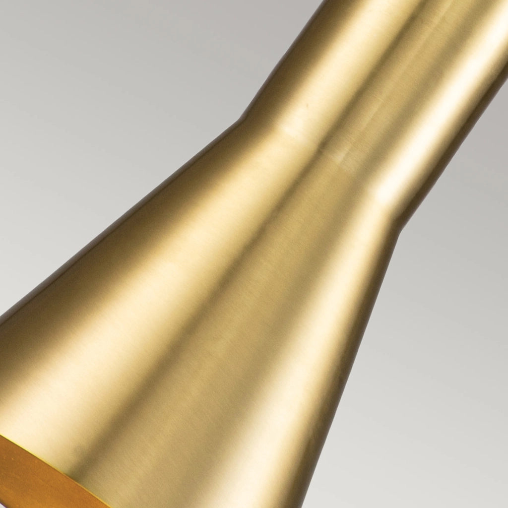 Sospensione Art Déco Etoile ottone Ø18 E27 Elstead