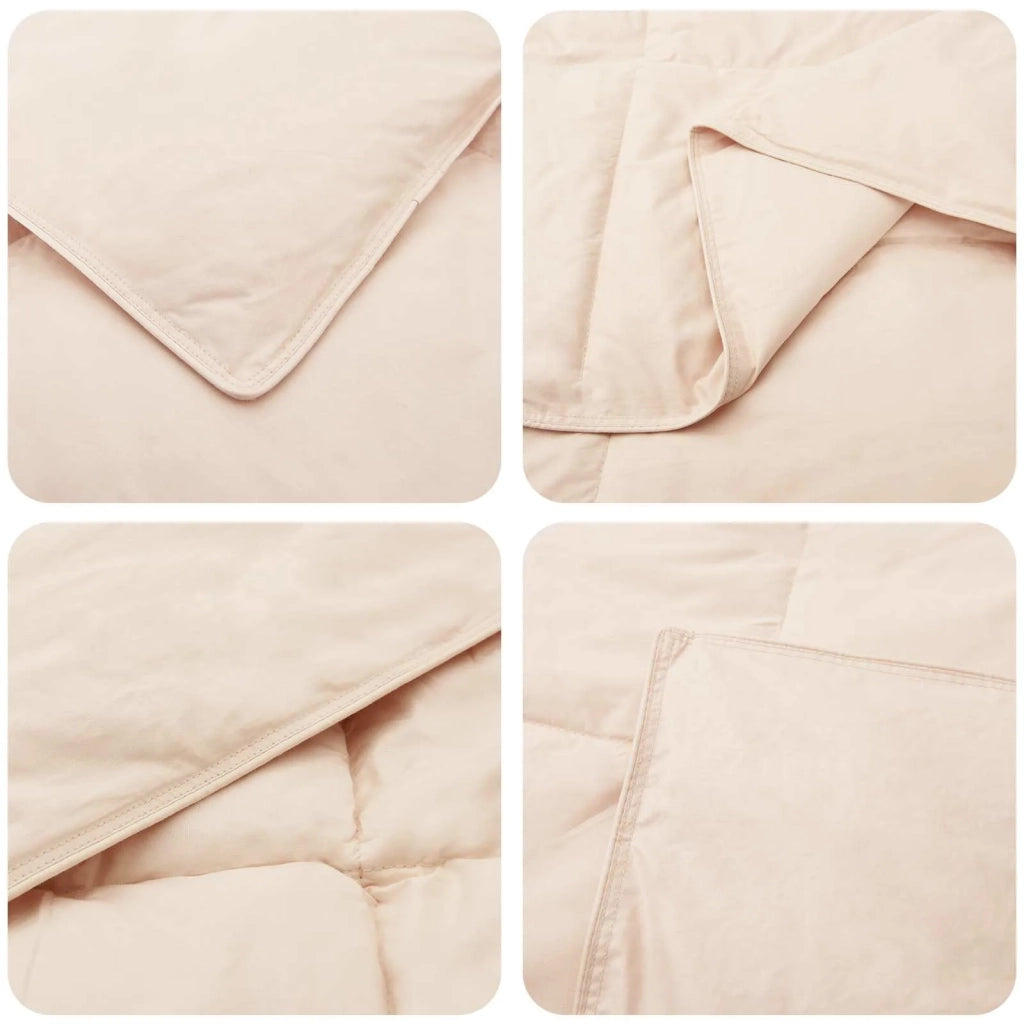 Piumone invernale Beige 140 x 220 cm 100% Kapok Naturale 42041906