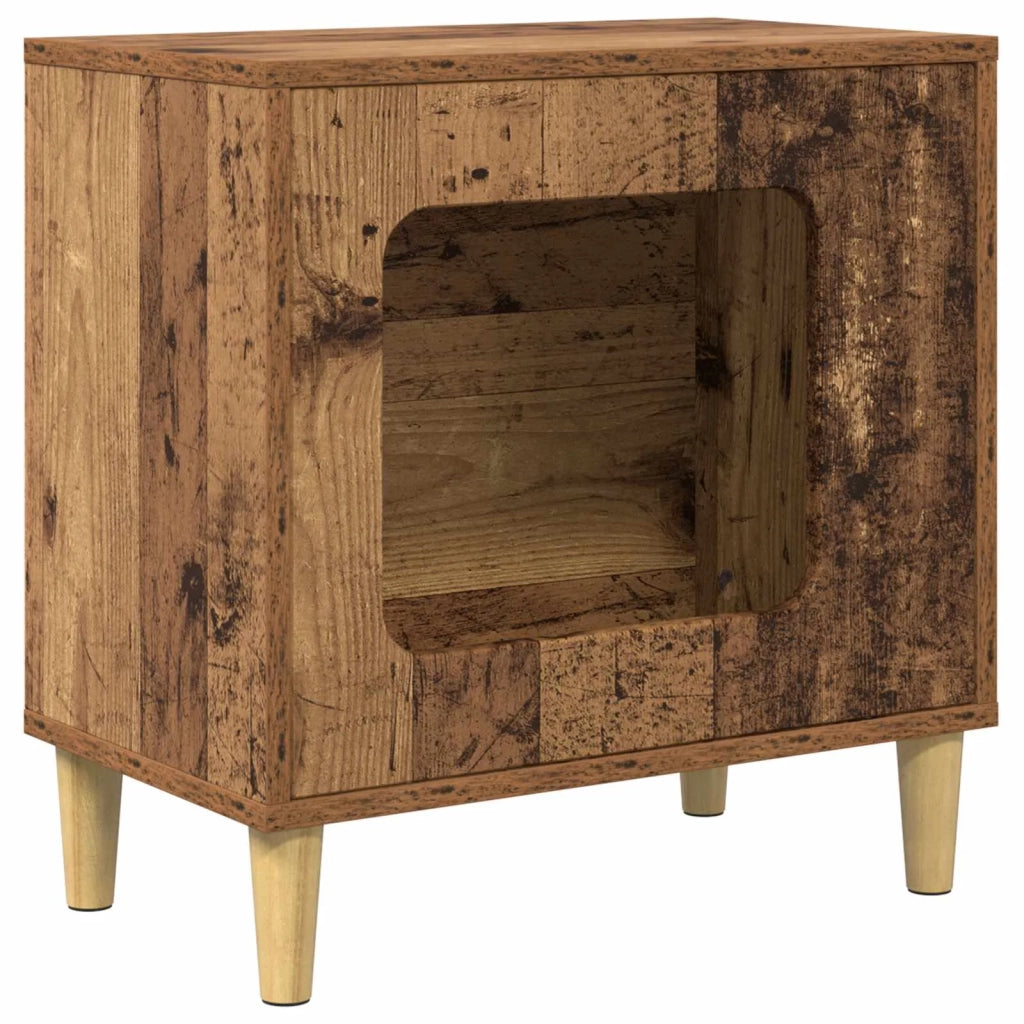 Casa per Gatti Legno vecchio 51 x 30 x 52 cm Legno multistrato CFW2591845