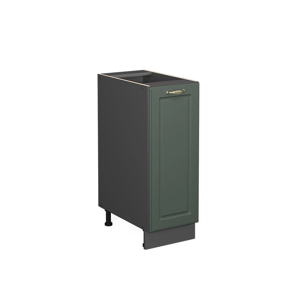 Vicco Armadio cucina dispensa alto Verde-oro Country House 30 cm senza piano di lavoro