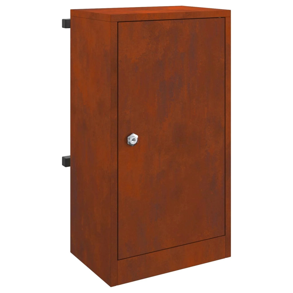 cassetta postalepastkastei con porta Ruggine 30 x 20 x 55 cm 874953