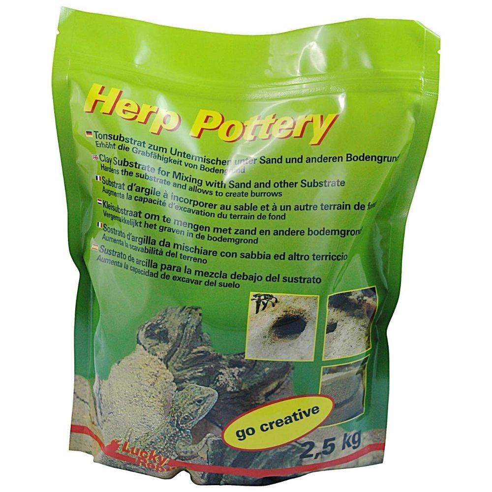 Lucky Reptile Herp Pottery 2,5kg - substrato argilloso in granuli