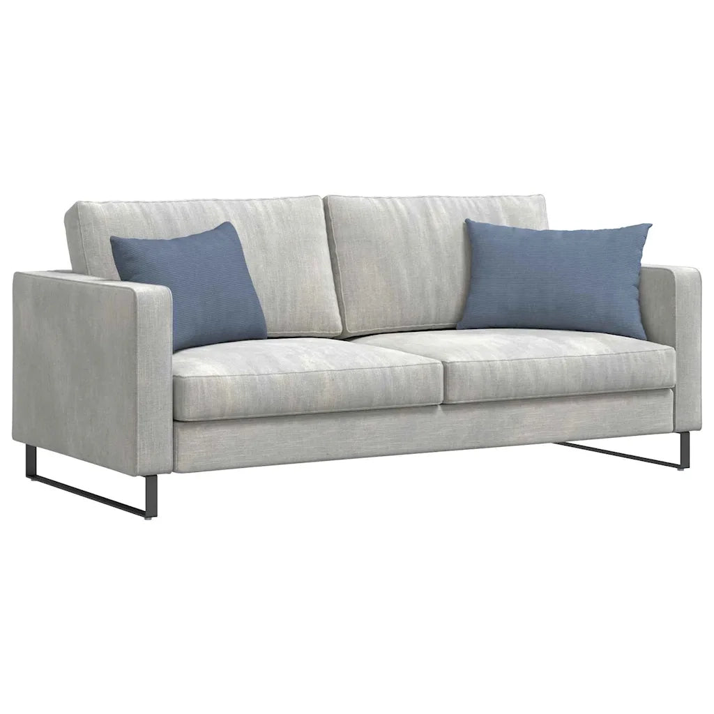 Cuscini da Divano 2 pcs Blu 60 x 40 cm Tessuto in Cords 42013691