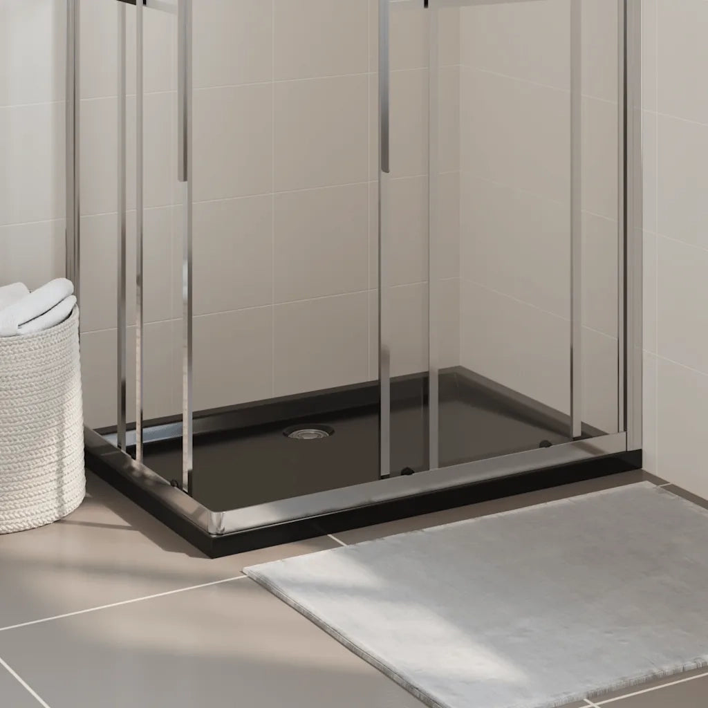 Piatto Doccia in ABS Rettangolare Nero 70x100 cm CFW9658352