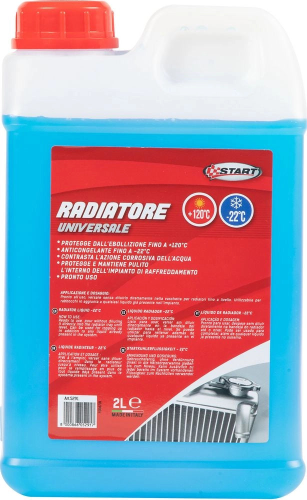 Liquido radiatore anticongelante -22Â°C 2L: