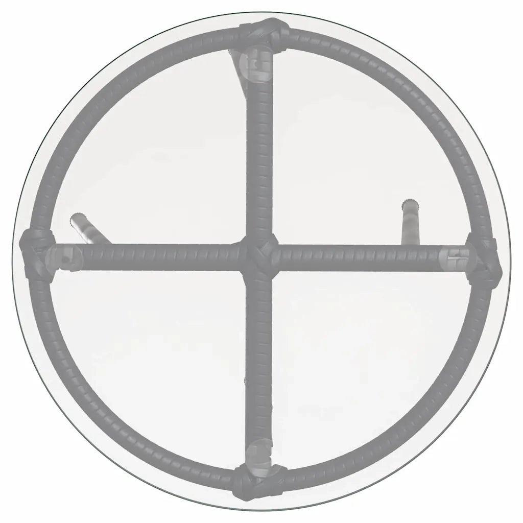 Set da Pranzo per Giardino 3 pcs Nero e antracite polyrattan 42010350