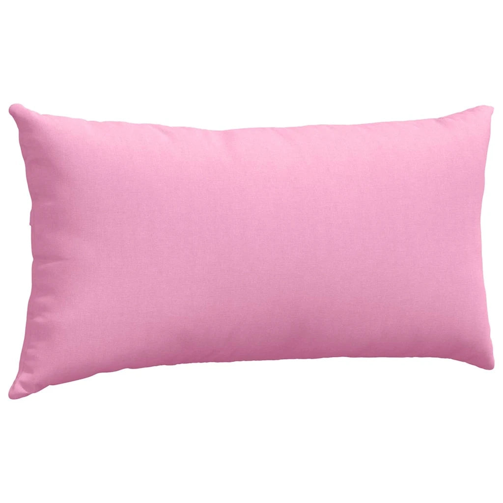 Cuscini da Divano 2 pcs Rosa 80 x 40 cm Tessuto 42013711