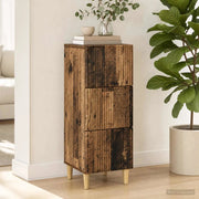 Mobile con Cassetti Legno antico 33 x 34,5 x 90 cm 894623
