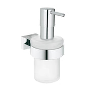 Dispenser con supporto Essentials Cube, cromo