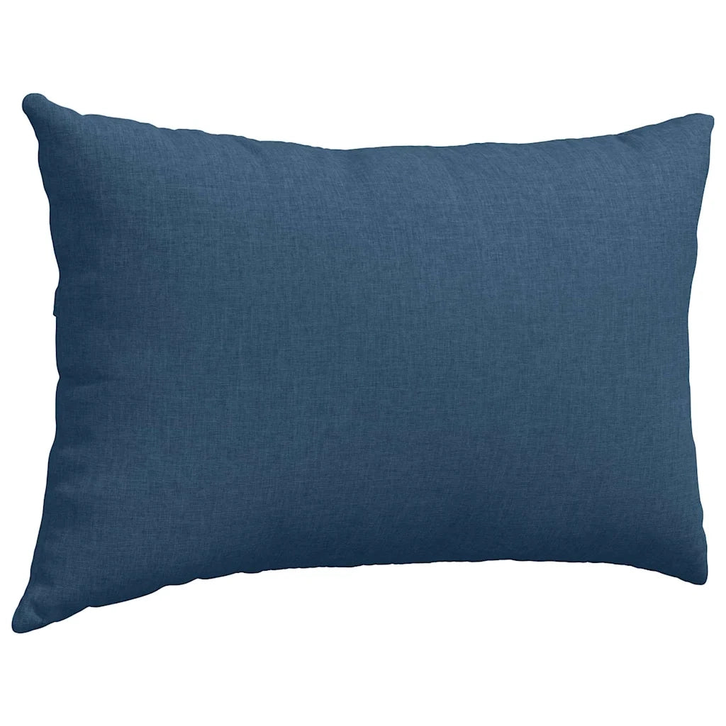 Cuscini da Divano 2 pcs Blu 60 x 40 cm Tessuto 42013661