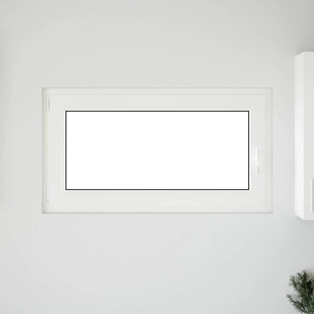 Finestra per Soffitta RISOR Bianco 110 x 60 cm PVC e Vetro 42047216