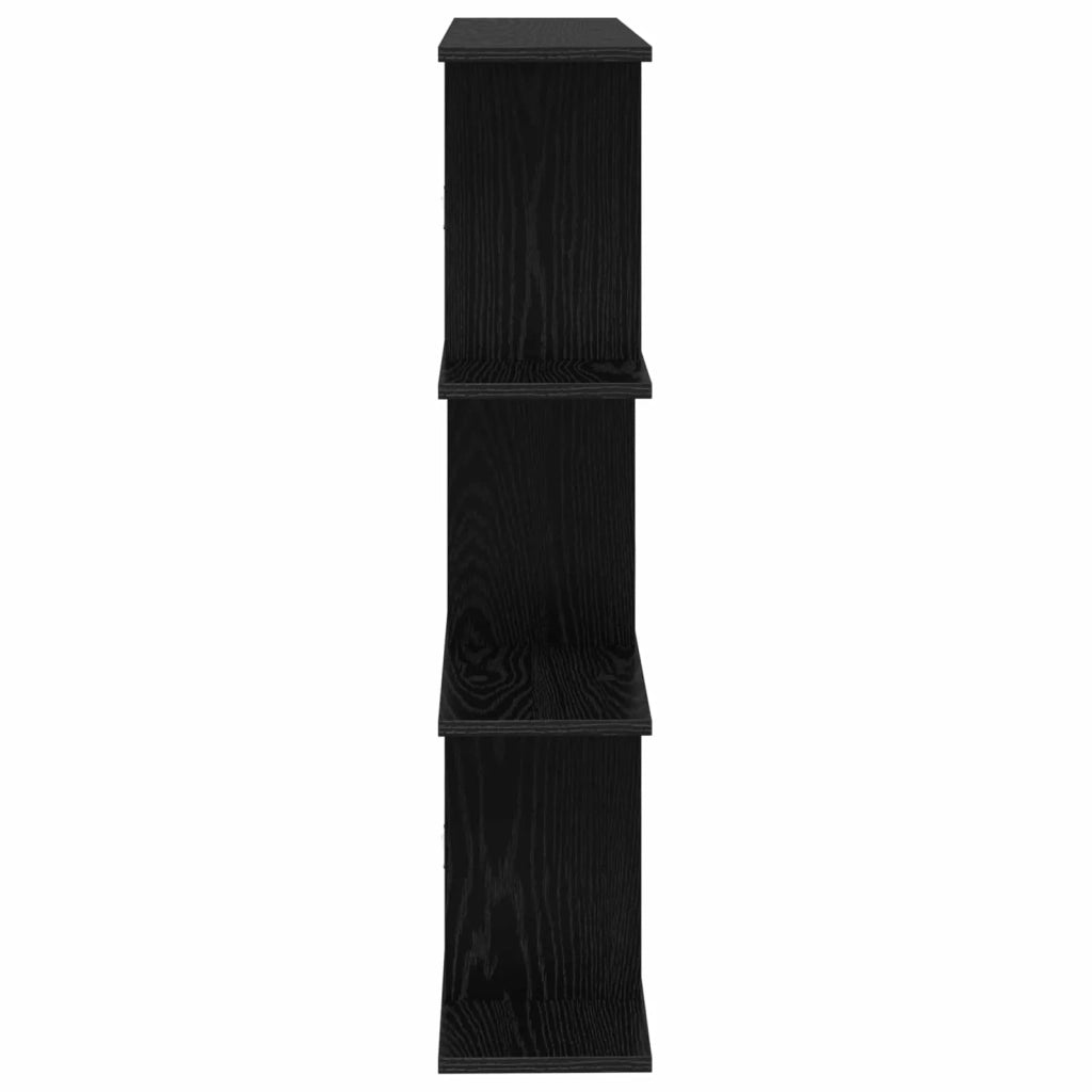 Scaffale da parete Rovere Nero 102 x 20 x 96 cm 8012213