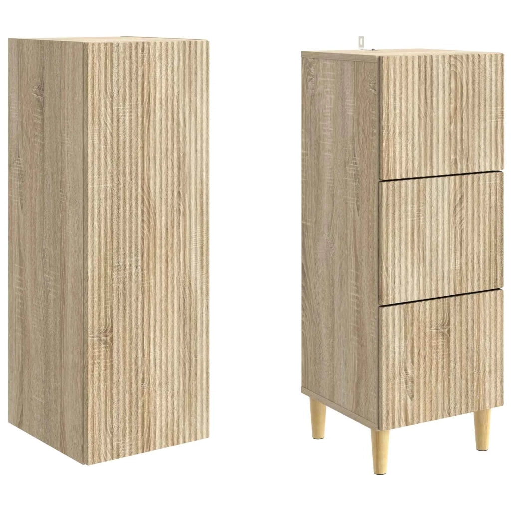 Set di armadi 2 pcs 33 x 34,5 x 90 cm Legno ingegnerizzato 3416567