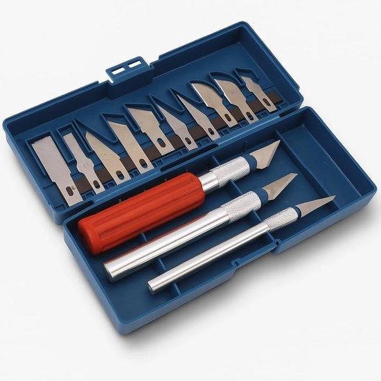 Set di pennelli per intaglio in legno - per scultura - portatile