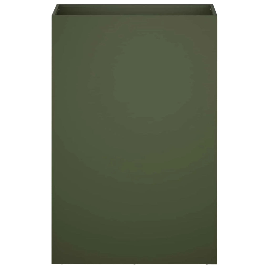 Vaso da giardino Verde Oliva 50 x 30 x 75 cm 8005546