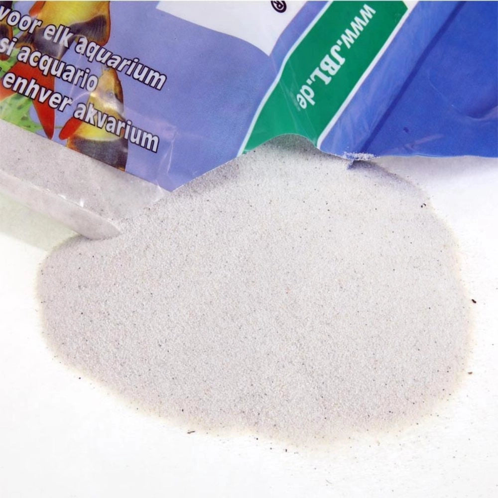 JBL Sansibar White - sabbia bianca di quarzo fine granulometria 0,1-0,4mm Formato: 5 Kg