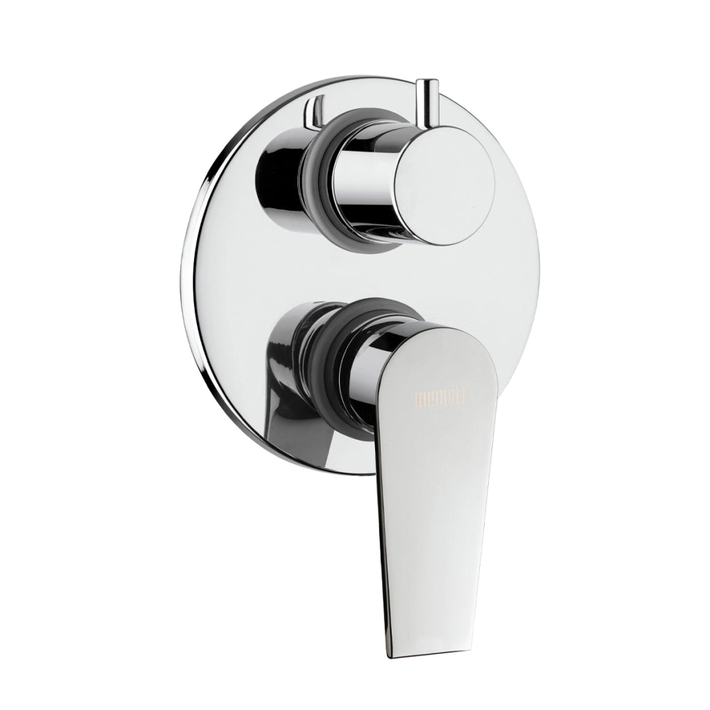 MISCELATORE MONOCOMANDO INCASSO DOCCIA CON DEVIATORE LINEA LOGOS- Cromo- MAMOL- pezzi 1