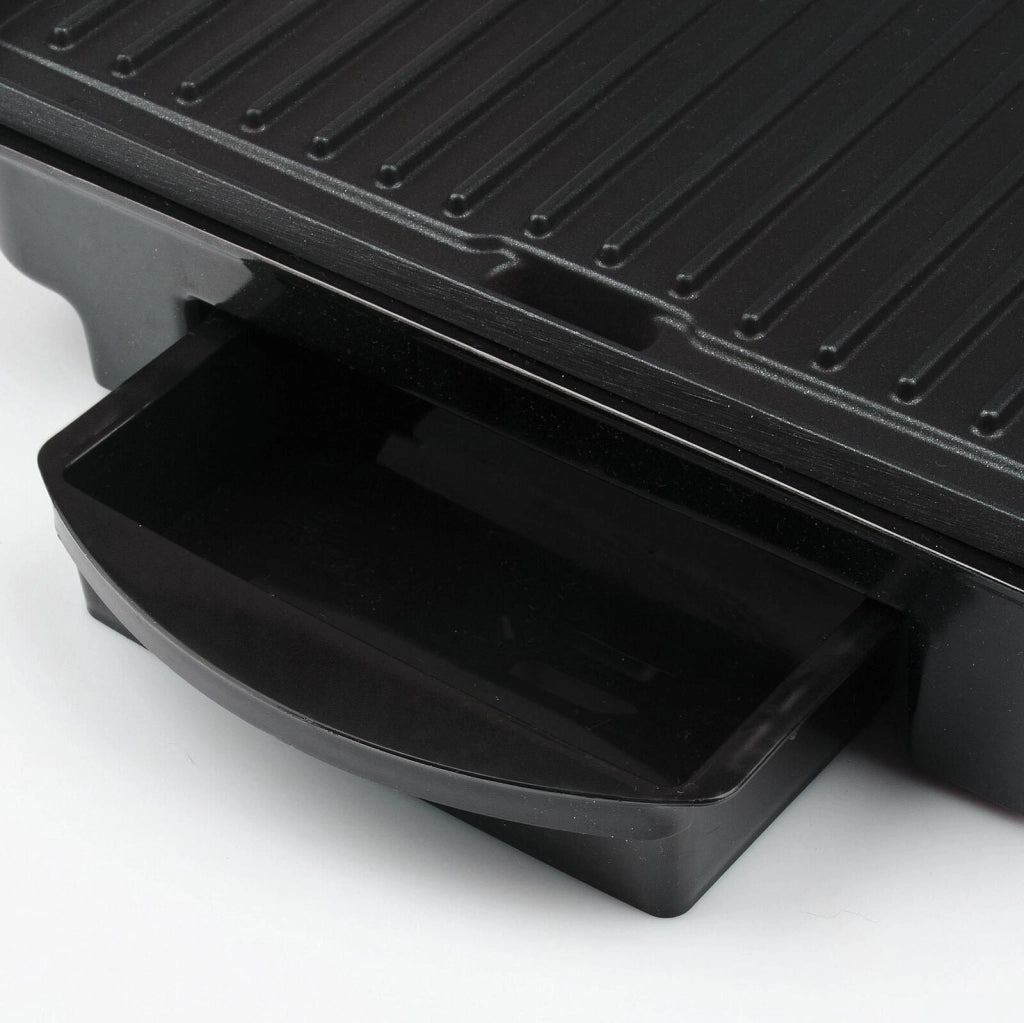 Girmi BS11 Bistecchiera Elettrica da Tavolo con 2 Piastre Antiaderenti 1500 W Regolazione Continua della Temperatura colore Nero