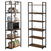 Libreria, marrone 66x30x186 cm
