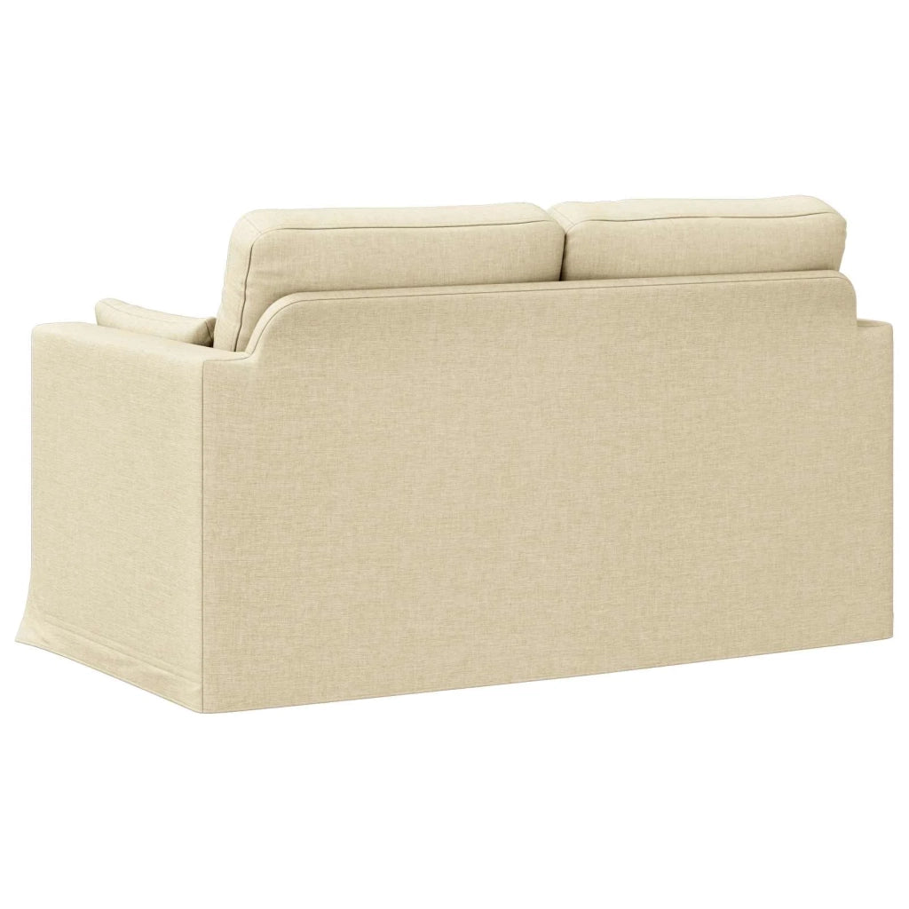 Divano Crema 139 x 78 x 80 cm Tessuto 42024360