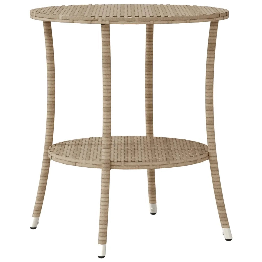 Set da Bistrò 3 pz con Cuscini Beige in Polyrattan 365655