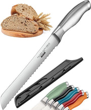 Brodo e Bagel Multifunzionale, Professionale Coltello da Cucina, Sostenibile e Versatile