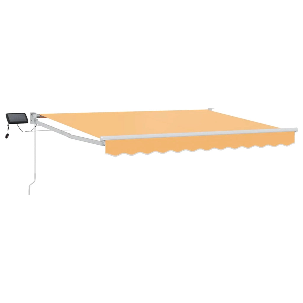 Tenda retrattile manuale con LED Sabbia 3426208