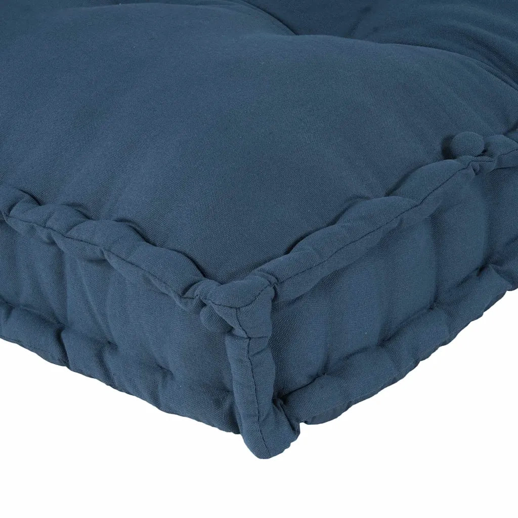 Cuscino per Divano Pallet 3 pcs Indaco 120 x 80 x 38 cm Tessuto 4019095