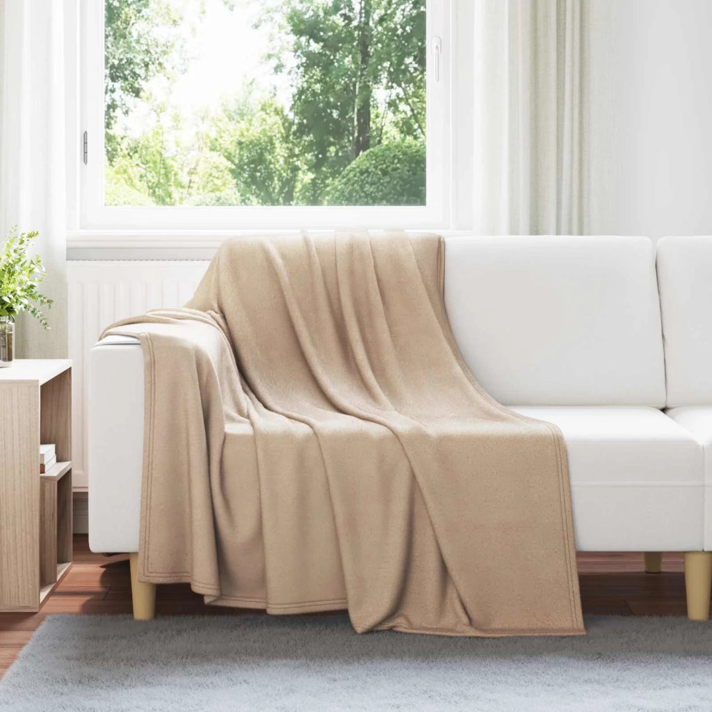 Coperte da Pile 24 pcs Cammello 200 x 150 cm Panno 42017090