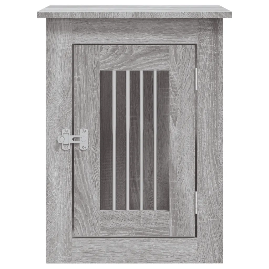 Gabbia Cani da Arredamento Grigio Sonoma 45x62x59cm Multistrato 838314