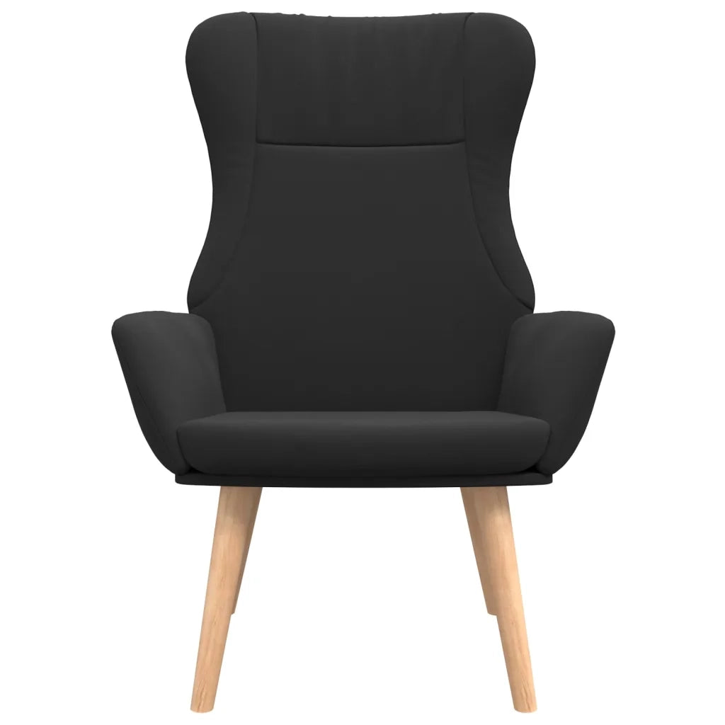 Sedia Relax Nera in Tessuto 341400