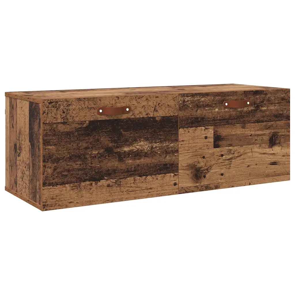 Armadietto a Muro | Mobiletto a muro Legno vecchio 100 x 36,5 x 35 cm