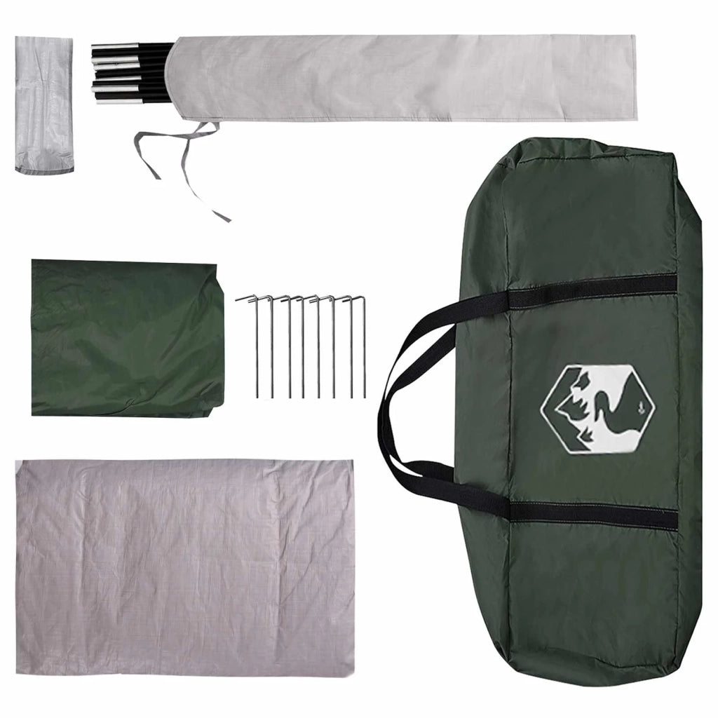 Tenda da tailgate con tendone impermeabile Verde militare 42028546