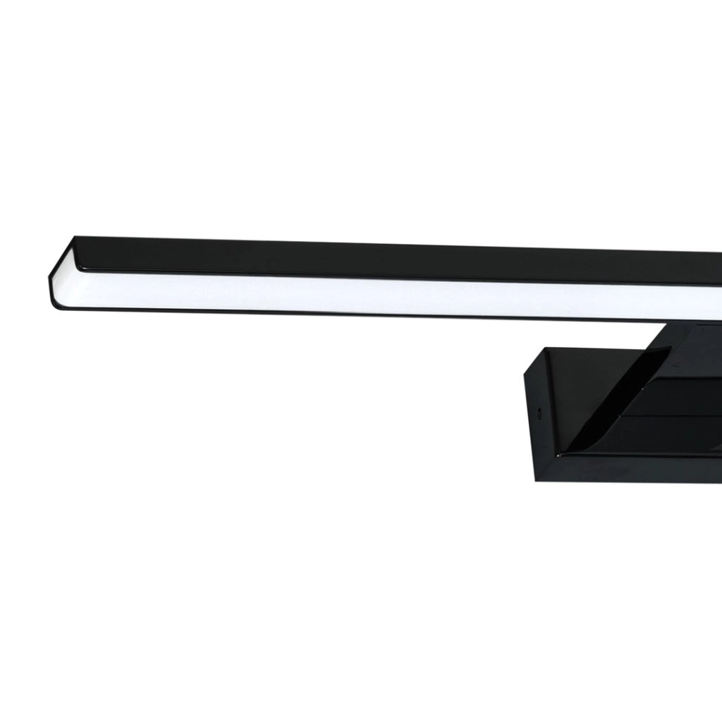 Applique LED Milagro Shine ML4382 13,8W IP44 nera 60cm