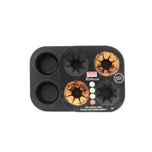 STAMPO MUFFIN 6 IMPRONTE REBECCA- FACKELMANN- 6,0 pz