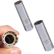Set di accendisegnalino 2 pezzi - Accendisegnalino 14mm/16mm - Extra morbido - Magnetico - 3/8 pollici - Per auto/moto - Accendisegnalino stecchino