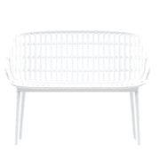 DIVANO POSITANO BAMBOO 115X61,5X81 BIANCO