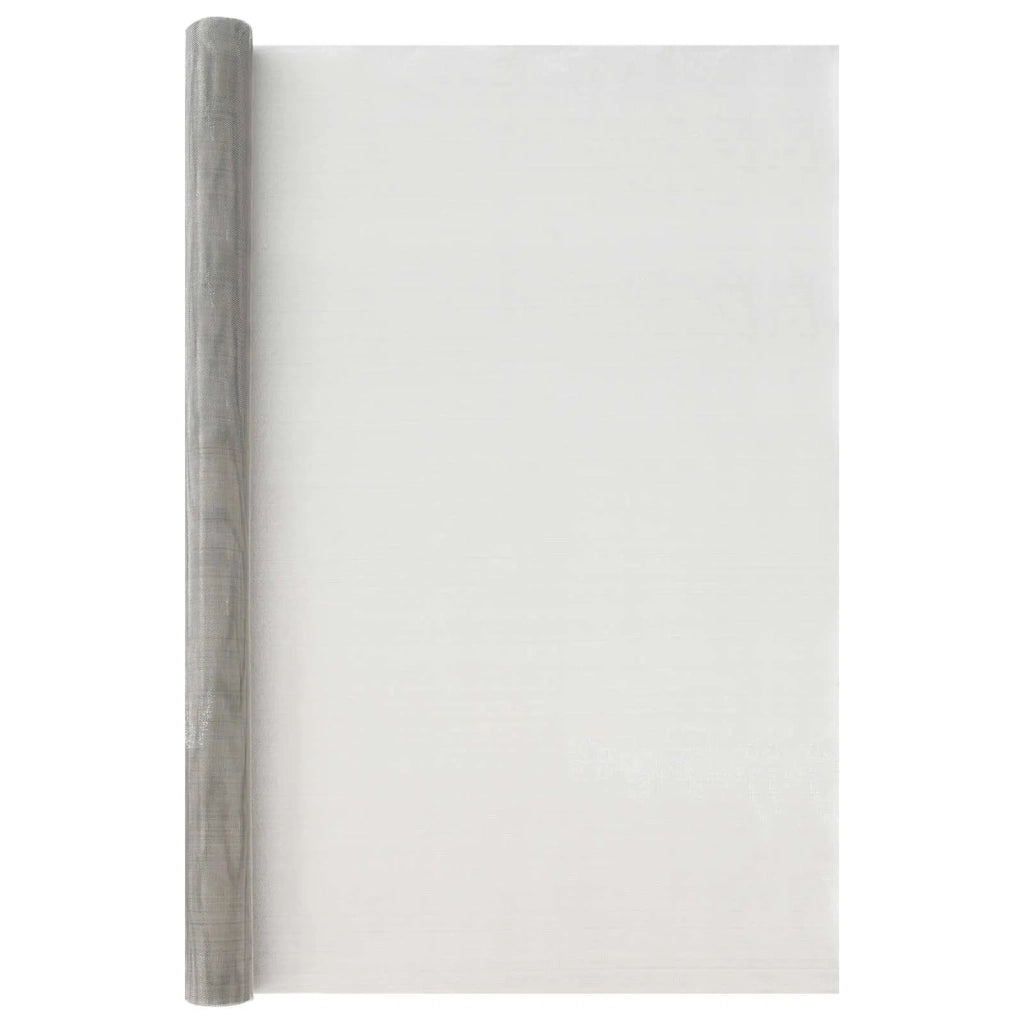 Rete per schermatura 120 x 2000 cm 20 Mesh Argento 42039544