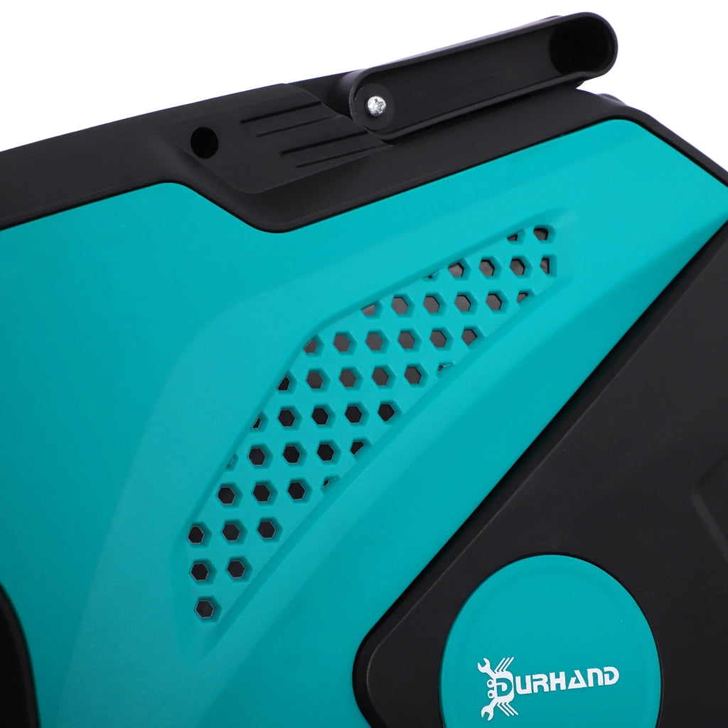 Avvolgitubo Automatico a Parete con 7 Modalit¨¤ di Irrigazione, in Plastica, 44x22.5x41 cm, Nero e Verde