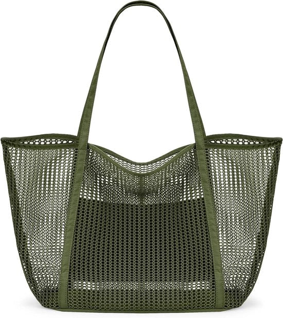 Borsa a rete per donna - Borsa a spalla con capacità di 27L