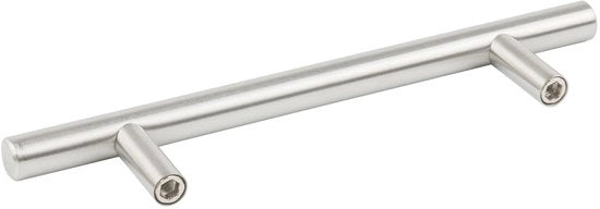 Set di Maniglie a T per Maniglie di Cucina da 20 - Acciaio Inossidabile - 150mm Largo - 96mm Centrale - Moderno - Adatto per Cucine/Porte - Maniglie di Cucina