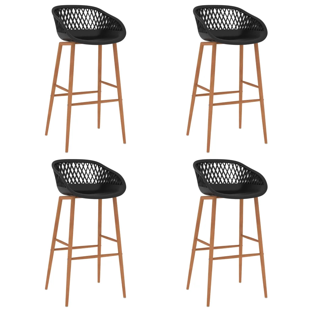 Set da Bar 5 pz Bianco e Nero 3057406