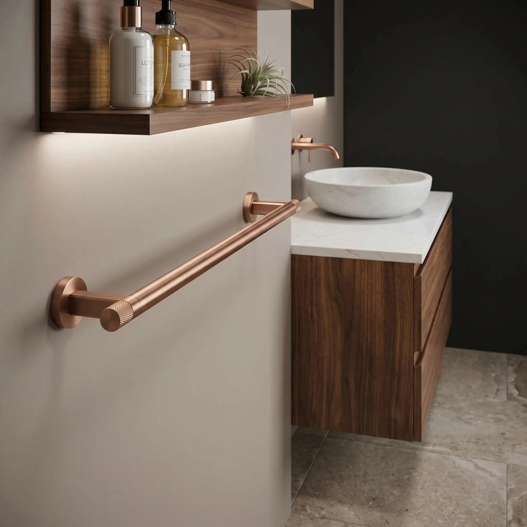 Portasciugamano Da Bagno 39101 Ori Brush Copper