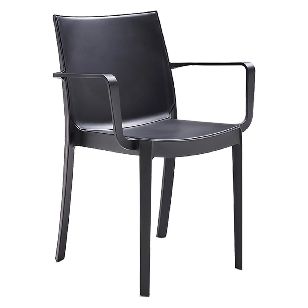 Sedia in polipropilene bianca 58x55xh.82