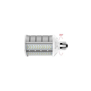 Smile Proiettore LED 20W E27 5000K, Ottica 120º, IP64, Alta Efficienza Energetica, Soluzione Professionale per Illuminazione Esterna 3000 Lumen