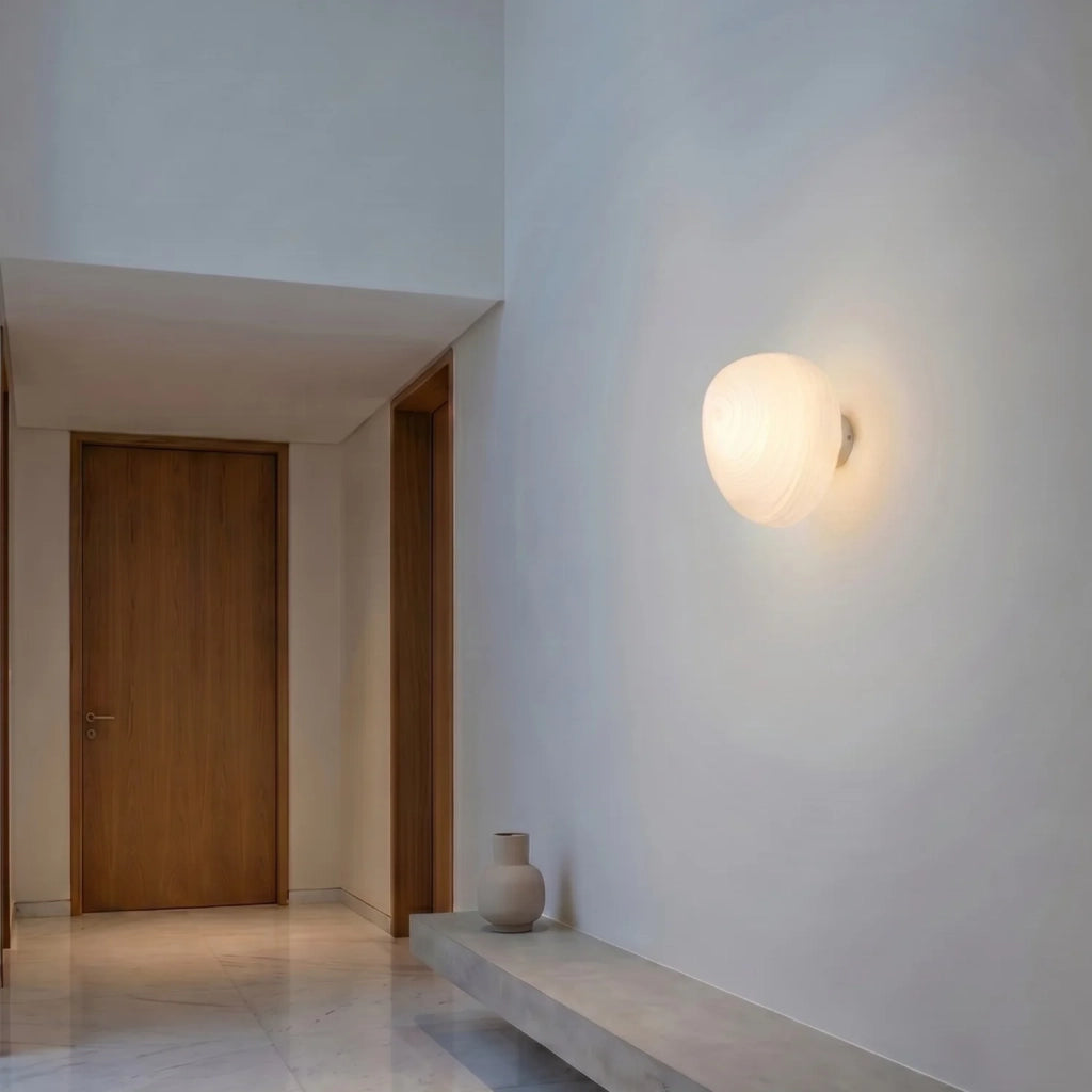 Applique Egg 1 Luce Bianco Luceart Design