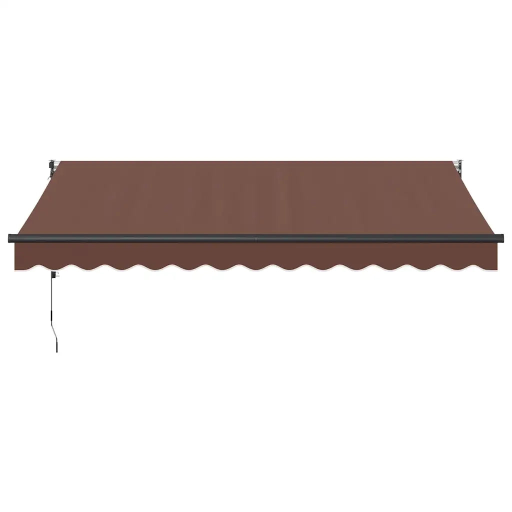 Tenda da Sole Retrattile Automatica Marrone 350x250 cm 3215714