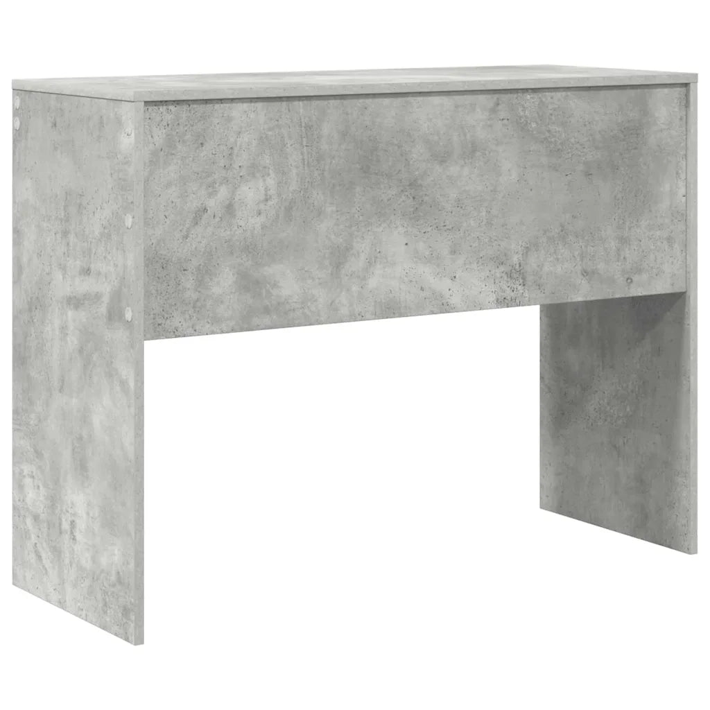 Scrivania | Tavolo da Ufficio Grigio cemento 100 x 40 x 76 cm